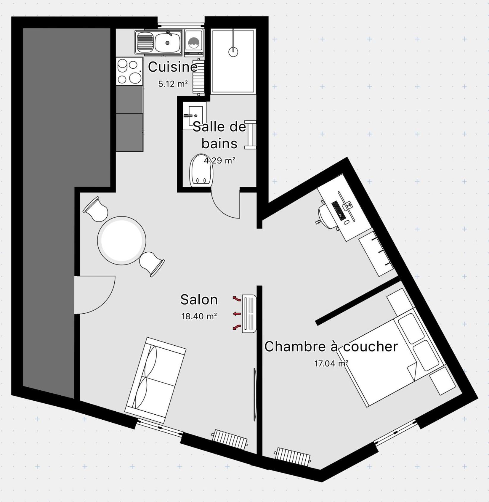 Ferienwohnung The Libournettes Zimmer foto